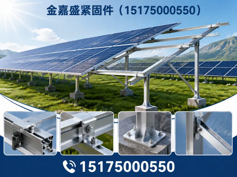 邯郸冀南新区光伏支架展示图